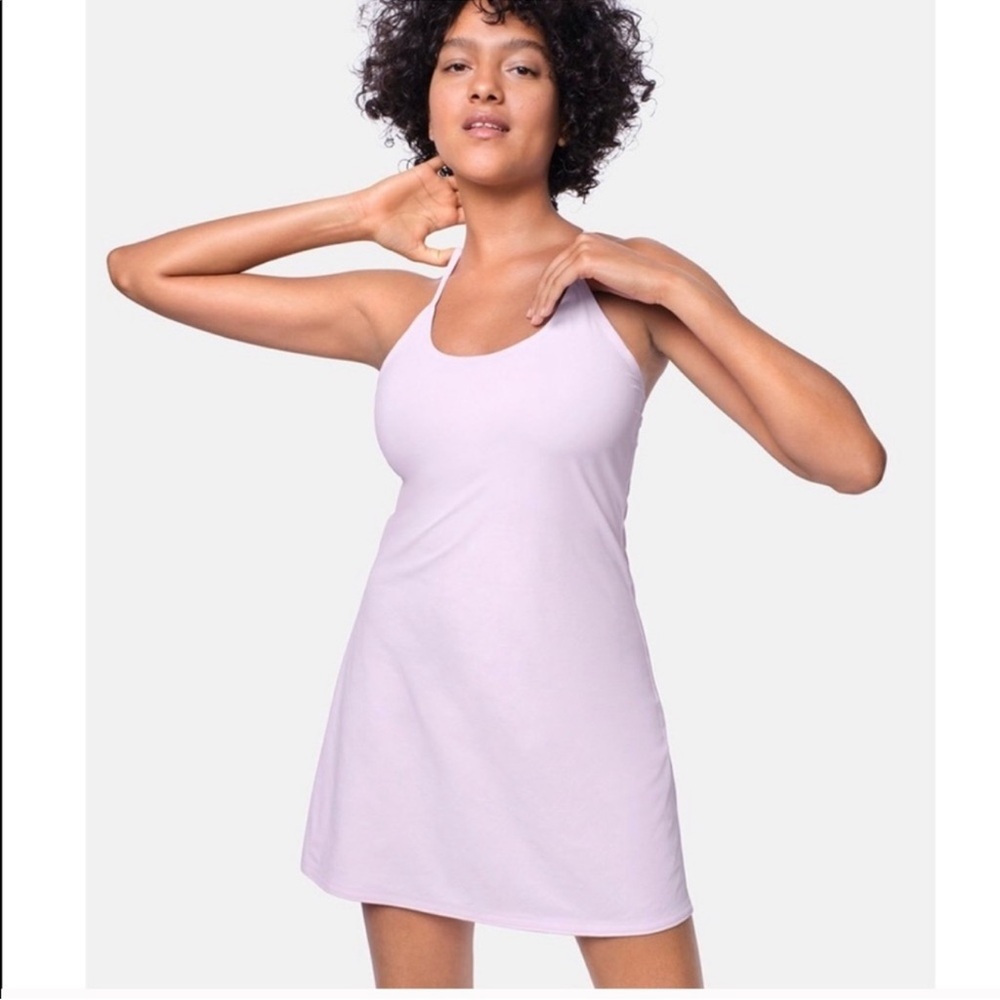 Outdoor Voices exercise dress, light purple (taro)